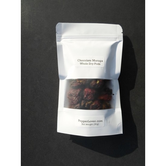 Chocolate Moruga Scorpion Dry Pods (60g)